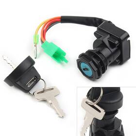 Motorshop168 550733109407 Ignition Key Switch For Suzuki Lt-f300f Ltf300f King Quad 4wd 1999 2000-2002