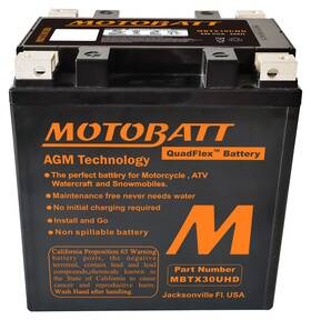 Mbtx30uhd-13 Multi Motobatt Agm Battery Replaces Y60n24a Y60n24alb Y60n24la Y60n24la2 12n243 Mbtx30uhd-13 Multi Motobatt Agm Battery Replaces Y60n24a Y60n24alb Y60n24la Y60n24la2 12n243