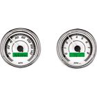 Mvx-8200-wk-c Dakota Digital White-grey-chrome Bezel