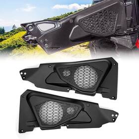 Autv-x3-035 Mzyparts #my Door Speaker Pods Enclosure For 2014-2023 Polaris Rzr Xp 4 1000/turbo 900 Xc S/4