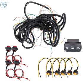 503181 Netuera Atv For Polaris Rzr Xp 900 2011-2013 New Universal Rocker Switch Turn Signal Kit