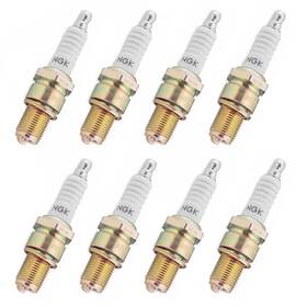Lmar6a-9 Ngk 5946 Set Of Resistor Sparkplug 8 Pcs