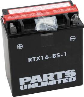 68919 Parts Unlimited Pu Agm Maintenance Free Battery 12v Fits Suzuki Lt-a500f Quadmaster 500 4x4