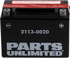 71910 Parts Unlimited Pu Agm Maintenance Free Battery 12v Bombardier Ds650/outlander 330/outlander 400
