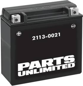 71912 Parts Unlimited Agm Maintenance Free Battery 12v Fits Kawasaki/bombardier
