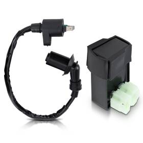 Partscollect 710157810048 Ignition Coil And Cdi For Honda Fourtrax 250 Trx250x 1987 1988 1989 1990 1991 1992