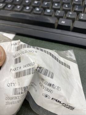 0453013 Polaris Key Brand New Oem