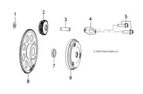 0453467 Polaris Idler Gear Plate Genuine Oem Part Qty 1 0453467 Polaris Idler Gear Plate Genuine Oem Part Qty 1