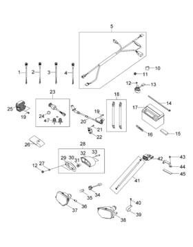 0454394 Polaris Retainer Cable Clip Genuine Oem Part Qty 1