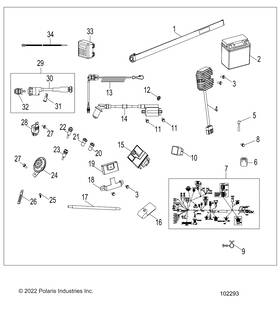0455030 Polaris Efi Relay Genuine Oem Part Qty 1