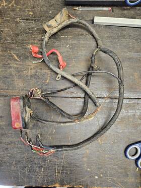 2460453 Polaris 1992 Trail Boss 350l Oem Main Wire Harness Ap67 2x4