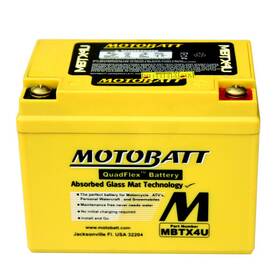 Mbtx4u-9 Polaris Motobatt Agm Battery 2001 2002 Fits Sportsman Scrambler 50 90