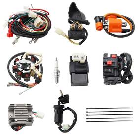 Dhsmwh012 Pro Bat Atv Quad Complete Electrics Ac Wire Harness Kit With Cg8 Stator 6pin Cdi Mult