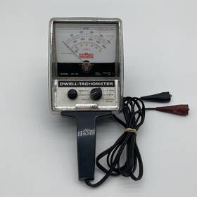Dt-40 Proto Dwell Tachometer Analog Meter Model With 2 Probe Clips Vintage Tools