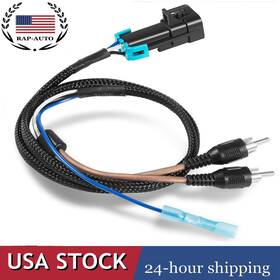 Ra-auto Raqp2473 Fits Rzr Pro Series Output Harness &subwoofer Cable For Ride Command