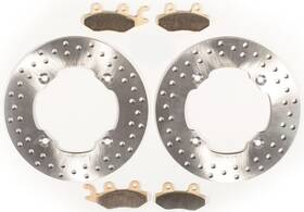 A-63632 Race-driven 2014-2017 Can-am Maverick X Xc 1000 1000r 4x4 Front Brake Rotors And Pads A-63632 Race-driven 2014-2017 Can-am Maverick X Xc 1000 1000r 4x4 Front Brake Rotors And Pads