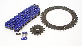 F-26652 Race-driven 1998 1999 2000 2001 2002 Yamaha Yfs200 200 Blaster Blue Chain And Sprocket 12/41