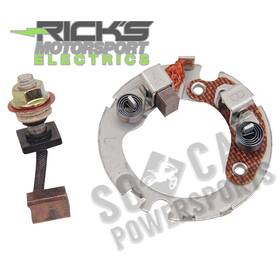 Atst-su641323-38 Ricks Electrics 2012 Suzuki Ltf250 Ozark Atv Starter Brushes Kit - 2 Brush Mitsuba