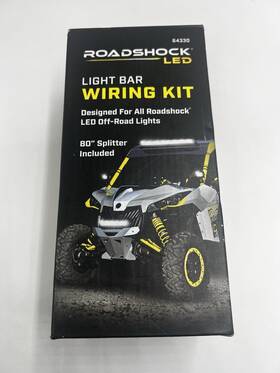 643308 Roadshock 64330 Led Light Bar Wiring Kit 80 Inch