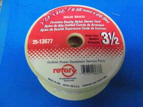 13677 Rotary Corp New Oem Brand Replacement Rope 3.5 X 200ft Roll Rt