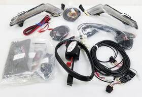 8103a-8002 Ryco Moto 8103a 8002 Street Legal Kit With Front White Accent Amber Chase