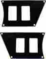 Rzr-sp4-1k-blk Modquad 4 Slot Switch Plate