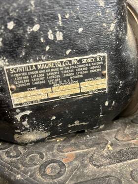 10-12799-1 Scintilla/bendix C1-k. Magneto