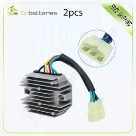 Cb836622s01 Scitoo 2pcs Rectifier Fits John Deere 240 245 260 265 285 320 325 Lawn Tractor
