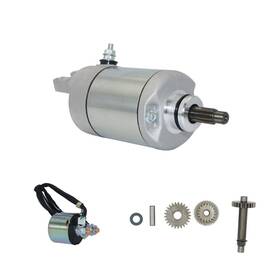 Rs413 Shamofeng Mt15 Sl016 Starter Motor And Idle Gear Relay For Honda Trx400fw Fourtrax Foreman 1995-2003