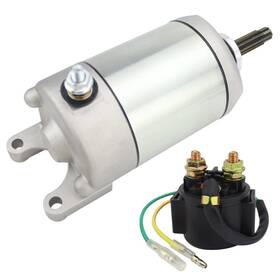 18608 Soarider 18608/21-l/004/1 Starter&relay For Honda Sportrax Fourtrax 400ex Trx400ex 1999-2004 With Switch
