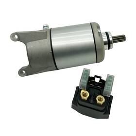 Smd106-jdqs Soarider Starter Motor And Solenoid Relay Fit For Yamaha Yfm35 Yfm350 Grizzly 350 07-14