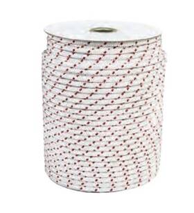 Sp1 191361187759 Spi-sport Part 85-206-02 Nylon Starter Rope - Polyester White/red 7/32 Inch Di