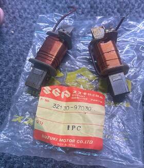32101-43b00 Suzuki 32130-97030 2pc. Nos Genuine Quadracer Lt 250r Stator 1985-86 Coil Part