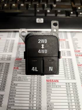 37790-50j00 Suzuki 2005 Xl-7 Xl7 4wd Select Selector Switch