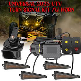 Ntkt1000-4tri-sss Swa For 2019 Honda Talon Plug And Play Street Legal Turn Signal Lights Kit Horn Utv