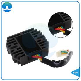 3430-016 T-rank Autoparts T102285k Black Voltage Regulator Rectifier For 1997-1998 Arctic Cat Bearcat 454