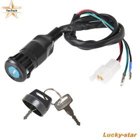 35010-ha0-680 Tectech Ignition Key Switch Atv For Honda Atc Big Red 250 Atc250es 250es 1985-1987