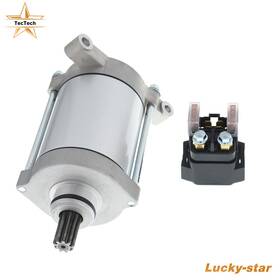 Luc3044840 Tectech Engine Starter And Relay Solenoid Fit For Yamaha Grizzly 660 Yfm660fa 02-08 Atv