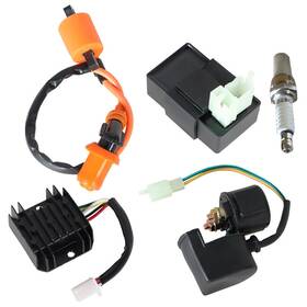One4911192 Tectech Racing Ignition Coil Cdi Regulator Rectifier Relay Atv For 150cc 200cc 250cc