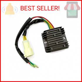 Triumilynn 882145763022 Voltage Regulator Rectifier Replacement For Honda 300 Fourtrax Trx300