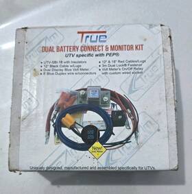 Utv-sbi-18 Trueam True Dual Battery Connect And Monitor Kit For All Utv Models