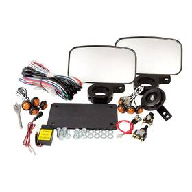 148513000376fc-45b196 Tusk Utv Horn And Signal Kit - With Mirrors For Kawasaki