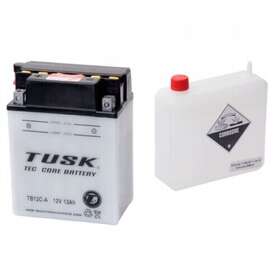 Tb12c-a Tusk Tec-core Battery With Acid Tb12ca
