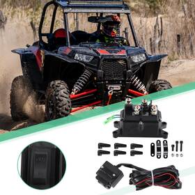 63070 Uauto1 726215784367 12v Winch Solenoid Relay Contactor Rocker Thumb Switch For Polaris