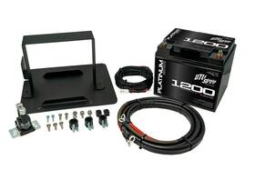 544849 Utv Stereo Dual 2nd Battery Upgrade Kit Can Am Defender Hd5 Hd7 Hd8 Hd9 Hd10
