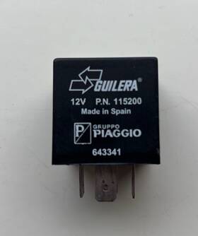 Relay-5 Vespa Original Oe 643341 Oem Piaggio Fly 150 Primavera Sprint Headlight Terminal 12v