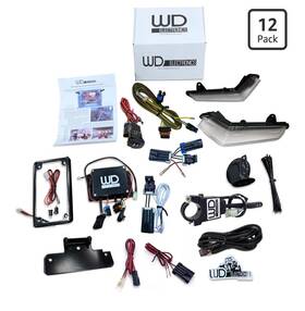 Tsk-1948 Wd Electronics Complete Turn Signal Kit Can-am Commander 2021 Models