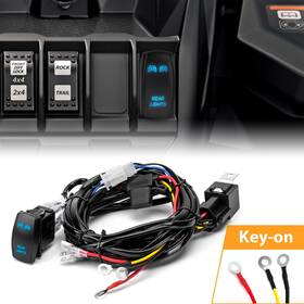 80206026 Weisen Key-on Rear Lights Switch Wire Harness For Can Am Maverick X3 Polaris Rzr Honda