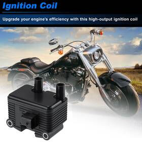 21020225 X Autohaux 3165599/21020225 Ignition Coil For Harley Electra Glide Fxd Dyna Super No.3165599 0.5 Ohm