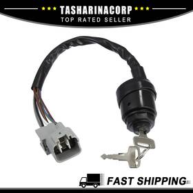 X Autohaux 766549750287 Piece Of 1 Atv Utv Ignition Key Switch Fit For Kawasaki Kaf 1000 820 Mule Krf